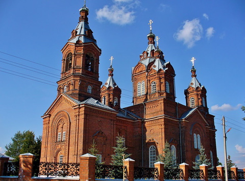 Дзержинск Желнино церковь Благовещения